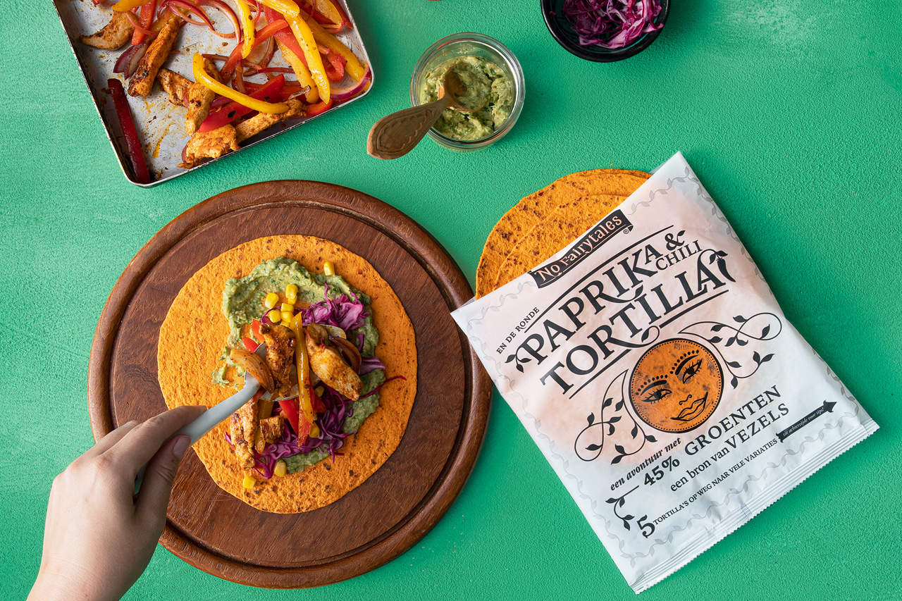 paprika chillitortilla fajita