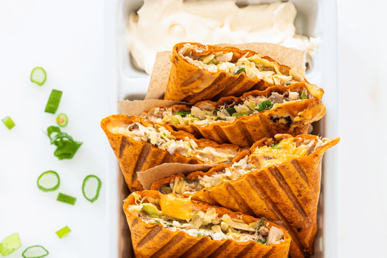 Tuna melt wrap