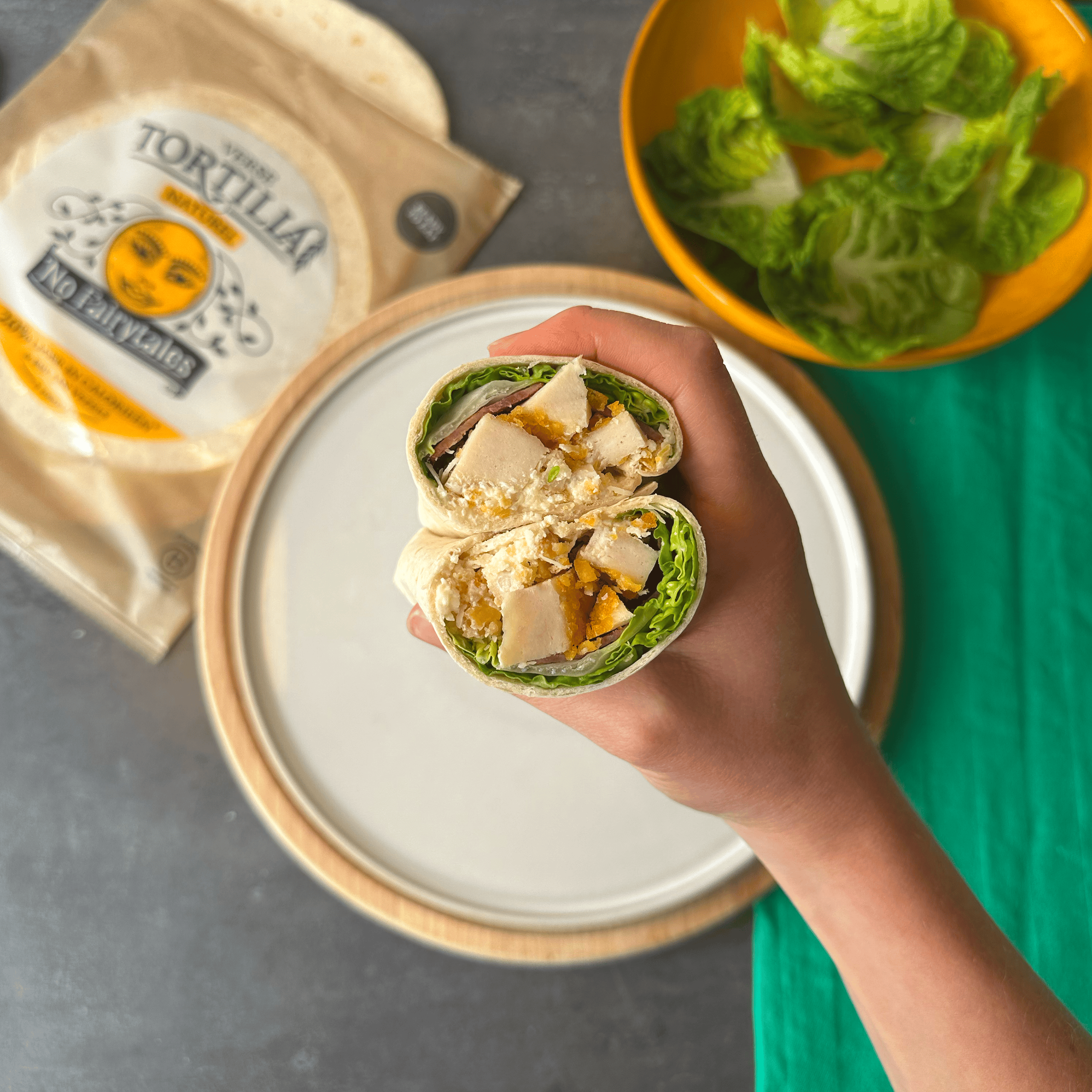 casear salad wrap